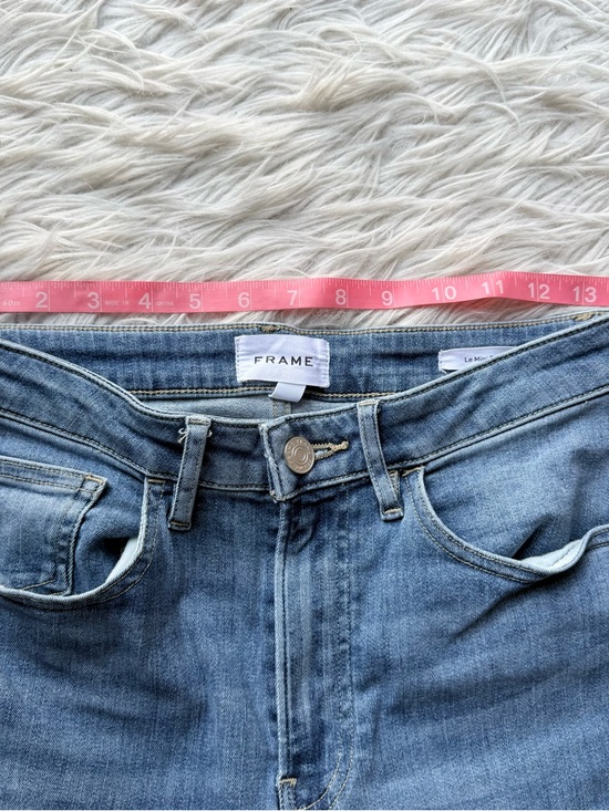 NWOT Frame Le Mini Boot Denim Jeans Mid Rise size 28 - Picture 10 of 10